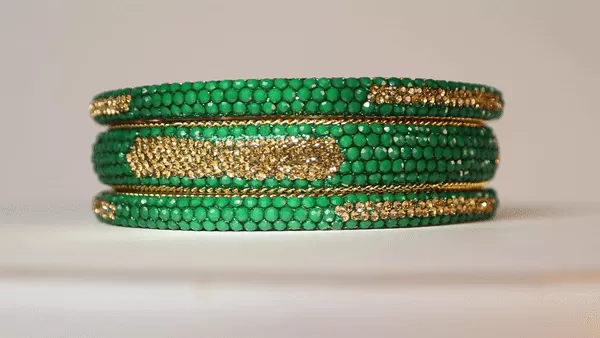 Sundar Bangles  Taj Emerald