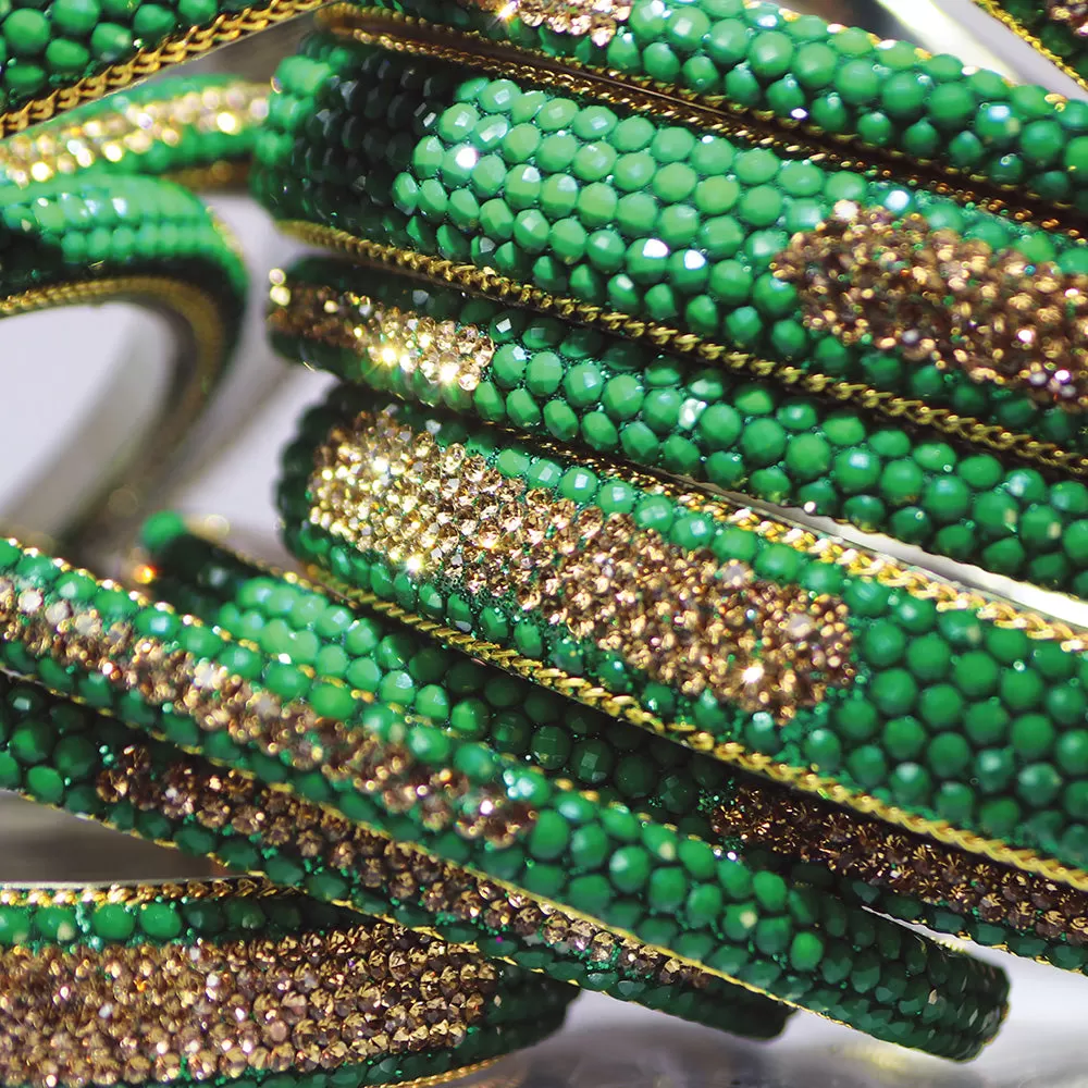 Sundar Bangles  Taj Emerald