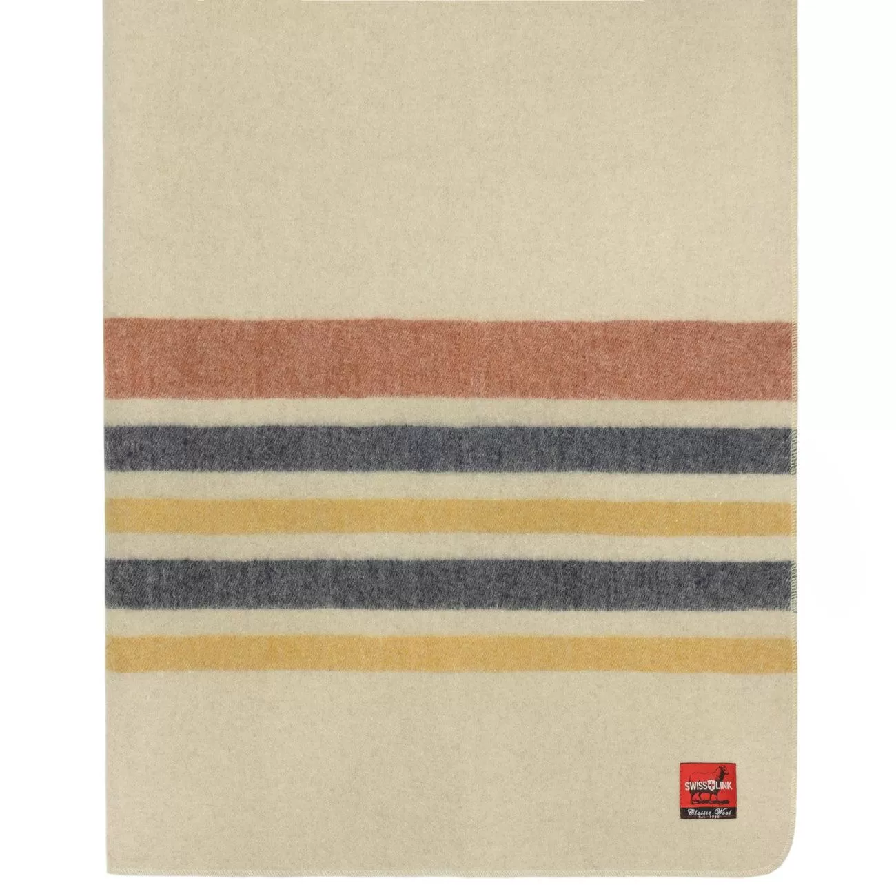 Swiss Link Classic Wool Blanket | Bay Point