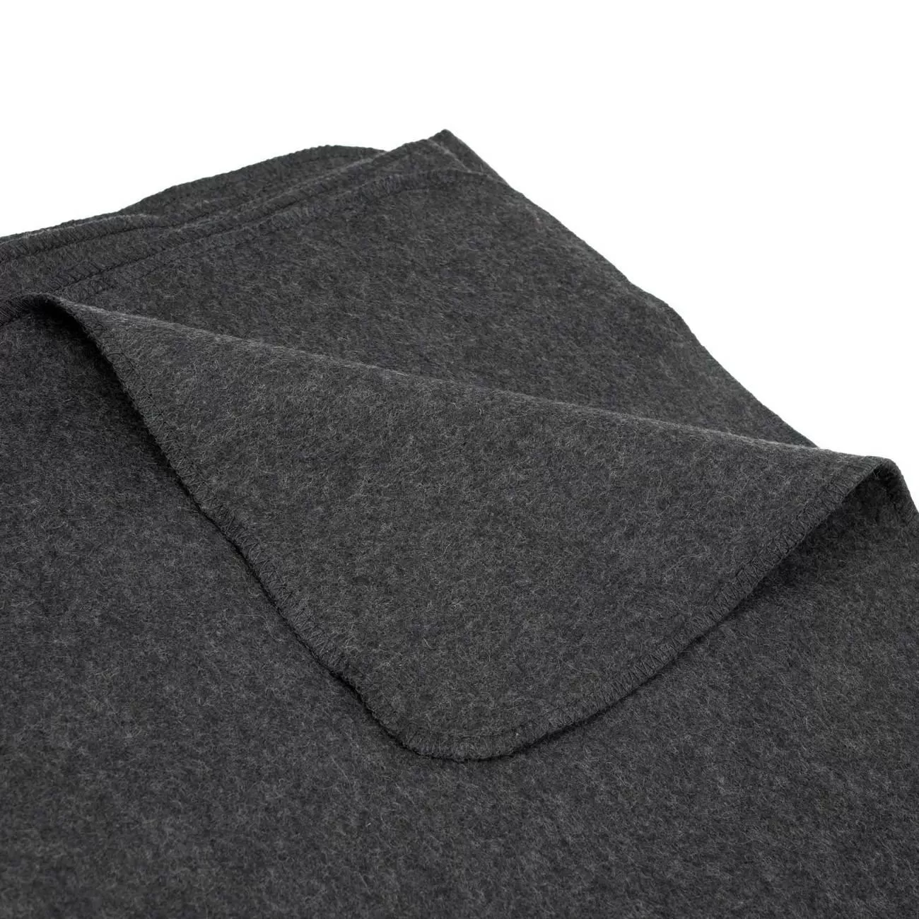 Swiss Link Classic Wool Blanket | Charcoal