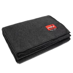 Swiss Link Classic Wool Blanket | Charcoal