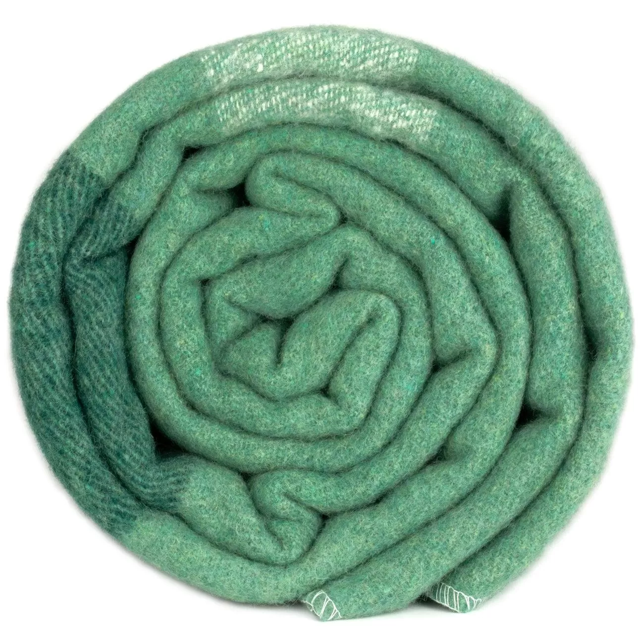 Swiss Link Classic Wool Blanket | Sage Green