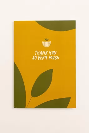 Thank You So Very Much Greeting Card