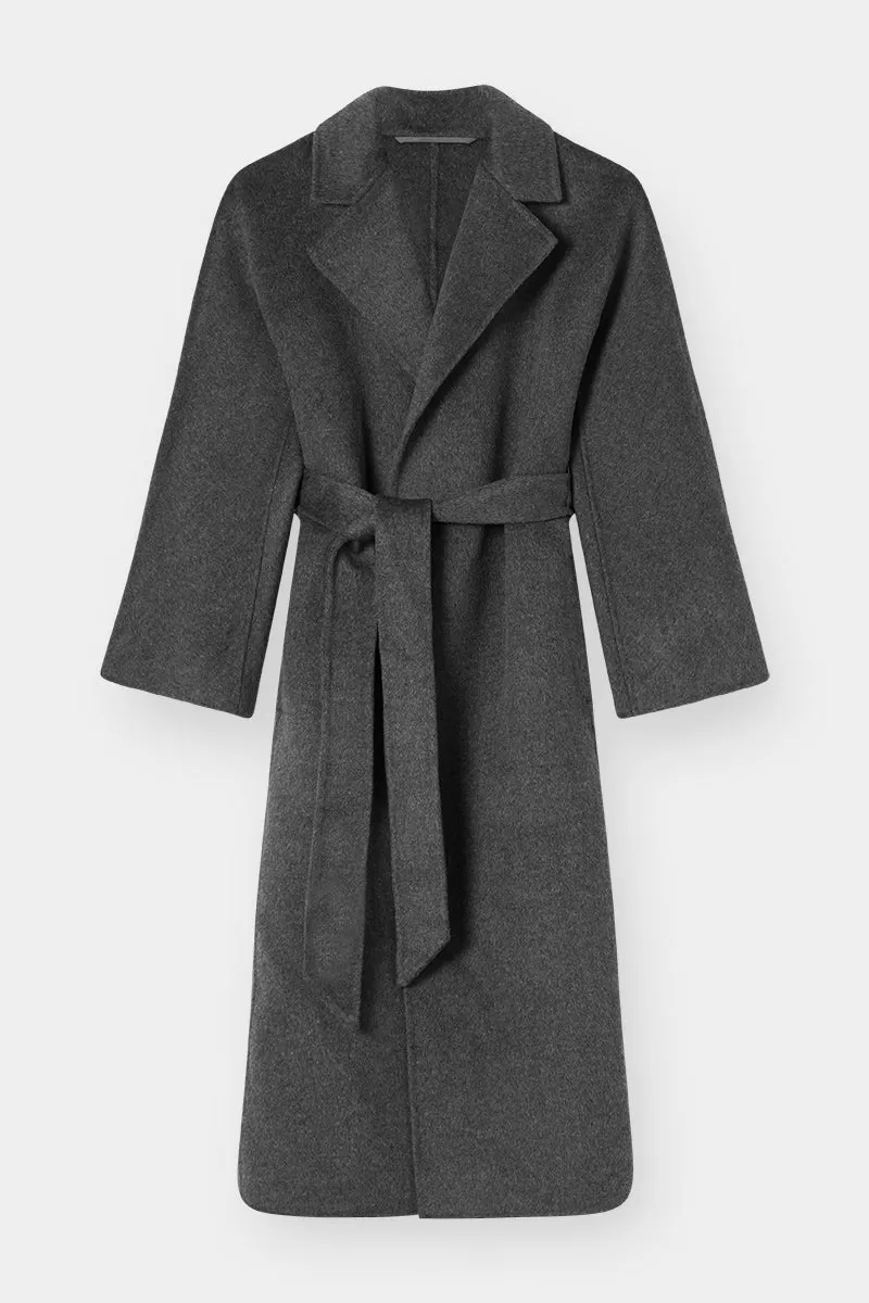 THE CURATED CLASSIC COAT - CHARCOAL