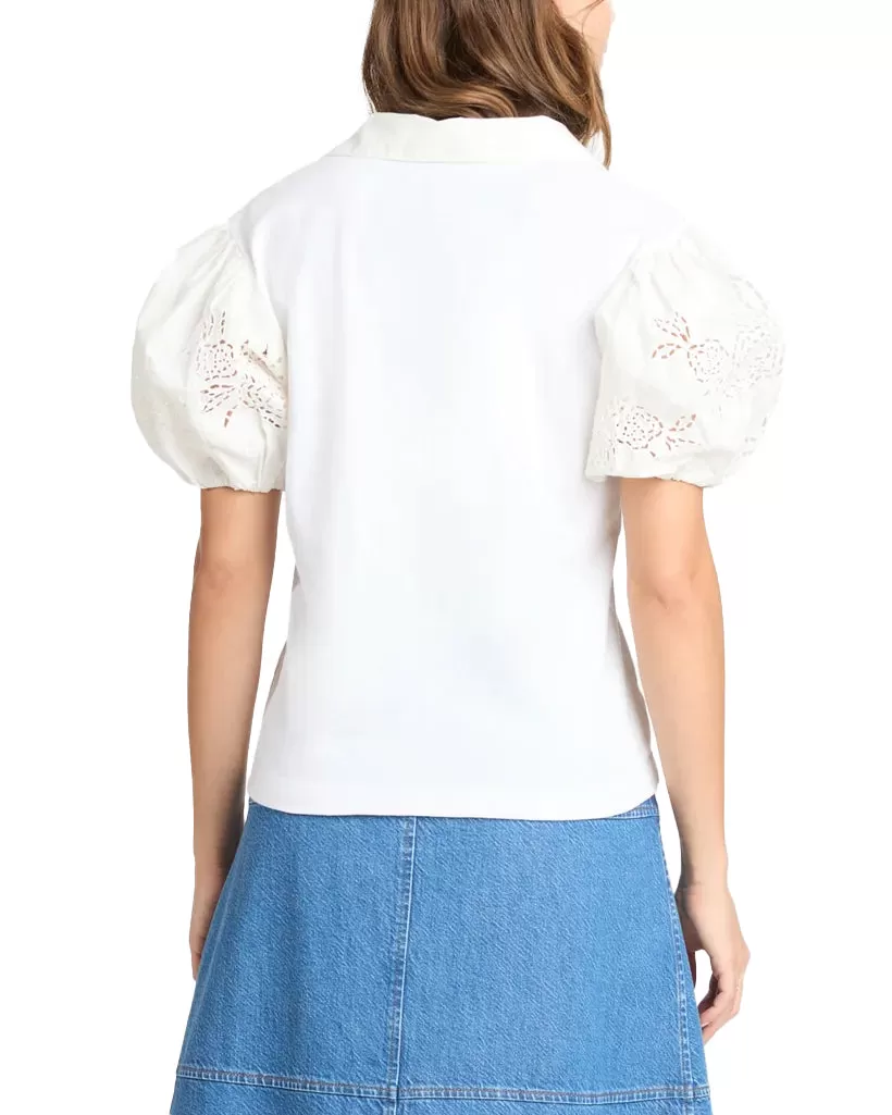 Tory Top (Optic White)