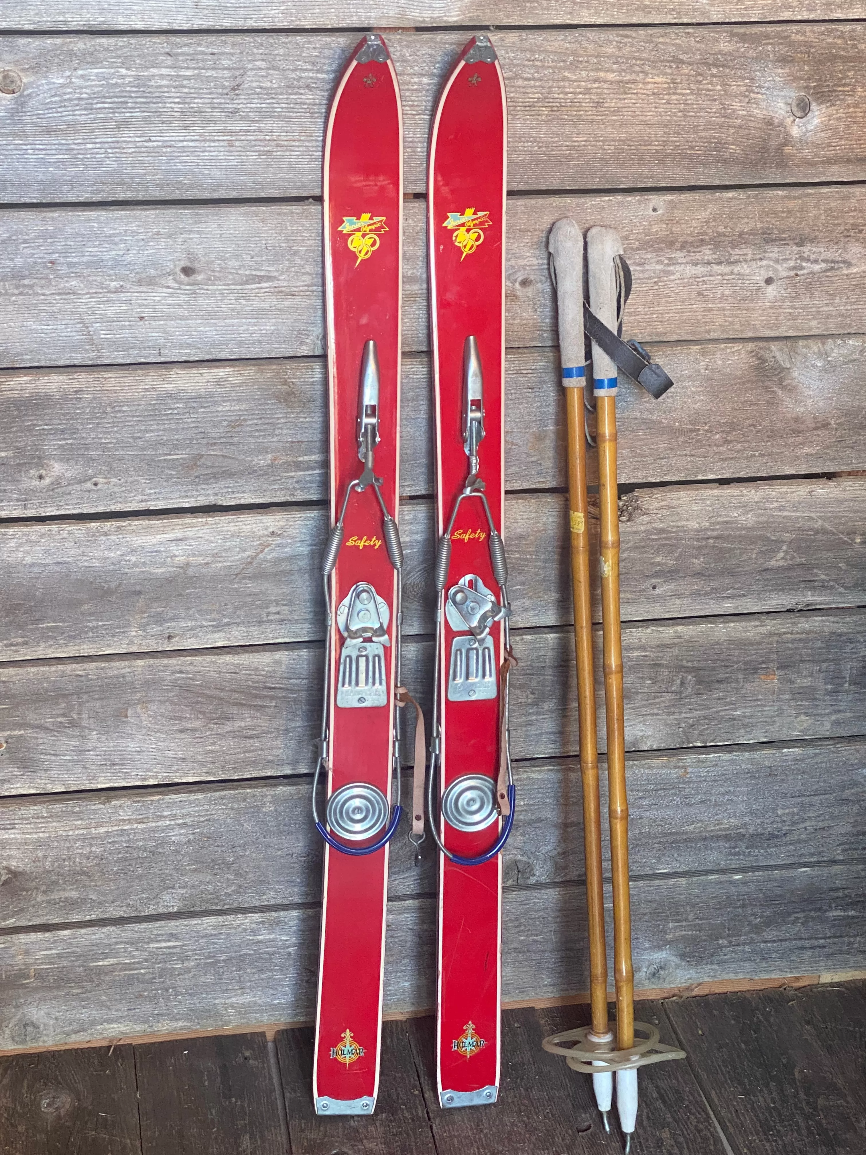 Vintage Skis - Childrens Skis - Junior Olympic