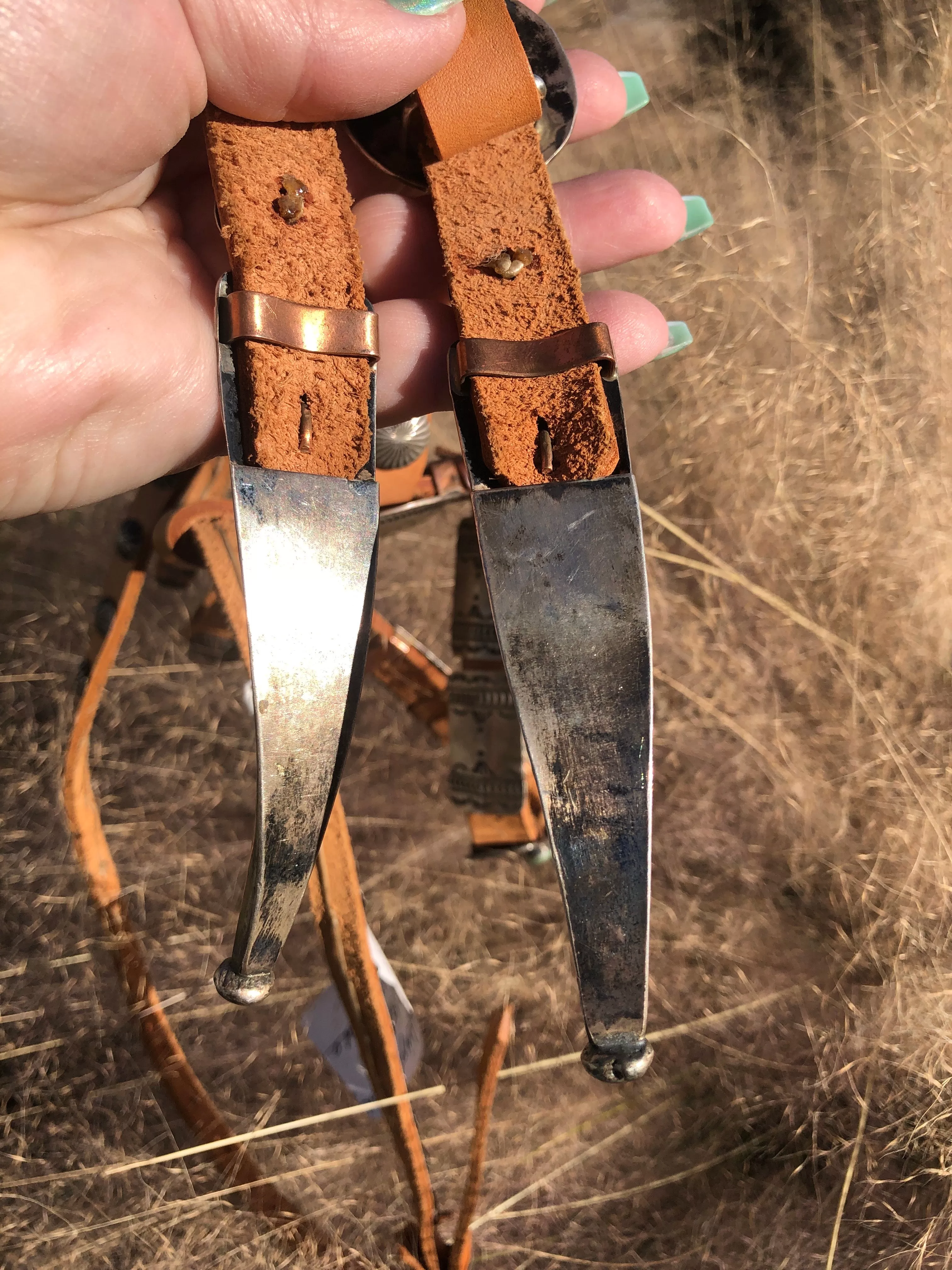 Vintage Sterling Silver Headstall