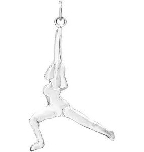 Warrior Pose Yoga Charm