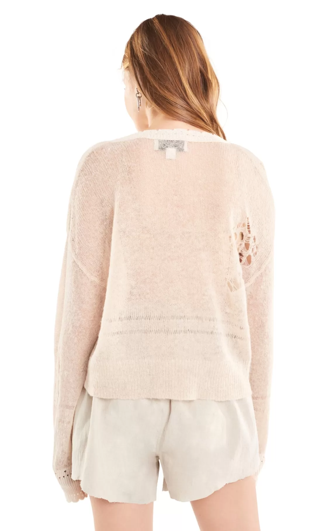 Wildfox Llana Knit Mascot Embroidered Sweater