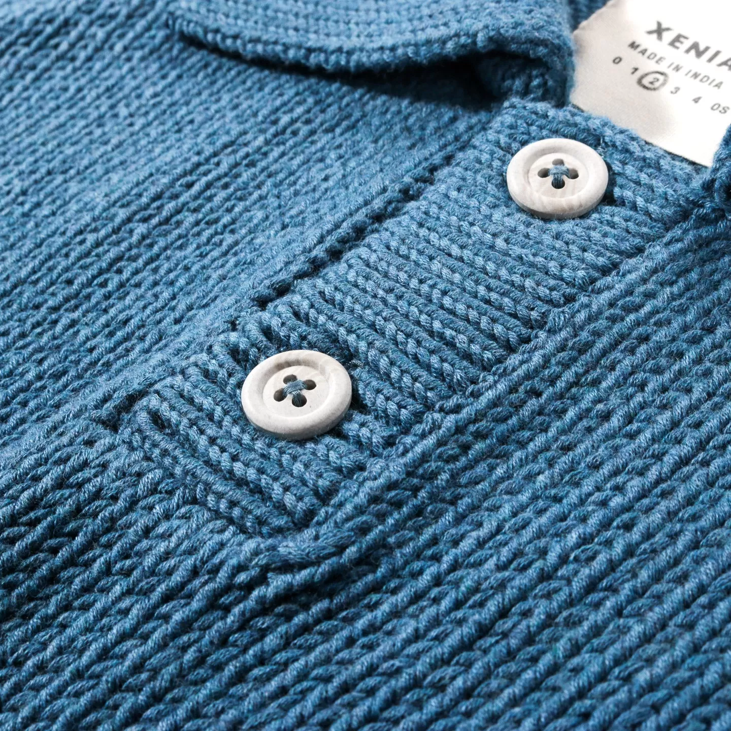 XENIA TELUNTS SUMMER KNIT BLUE