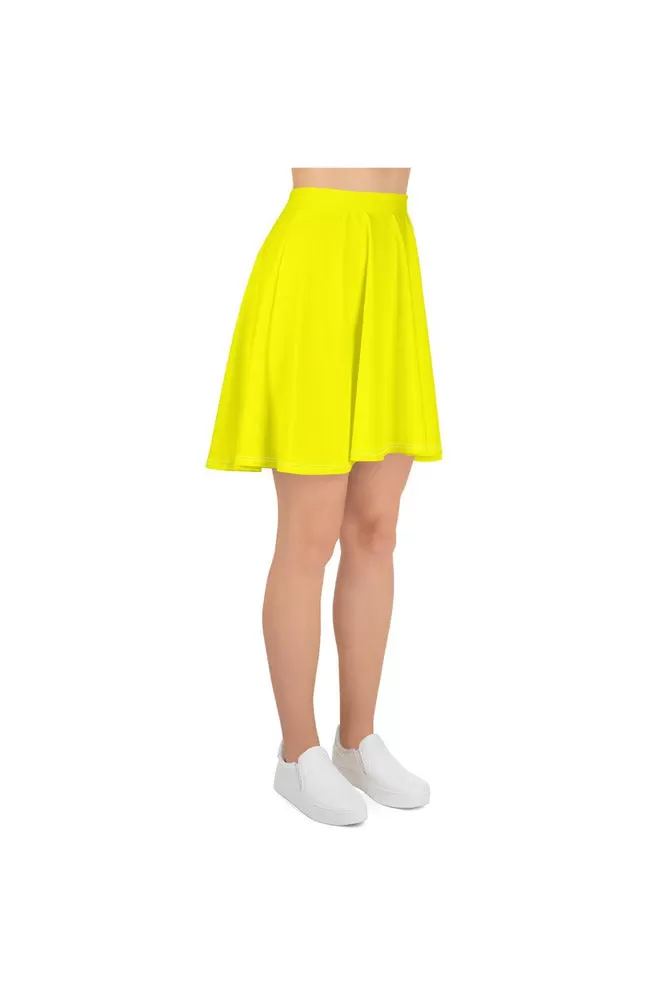 Yellow Skater Skirt