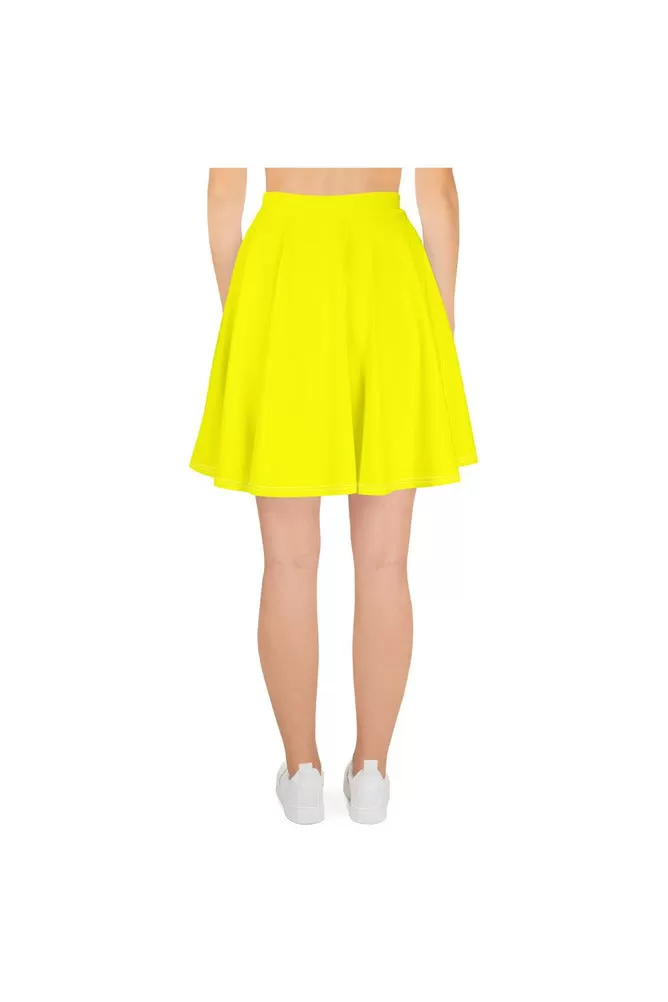 Yellow Skater Skirt