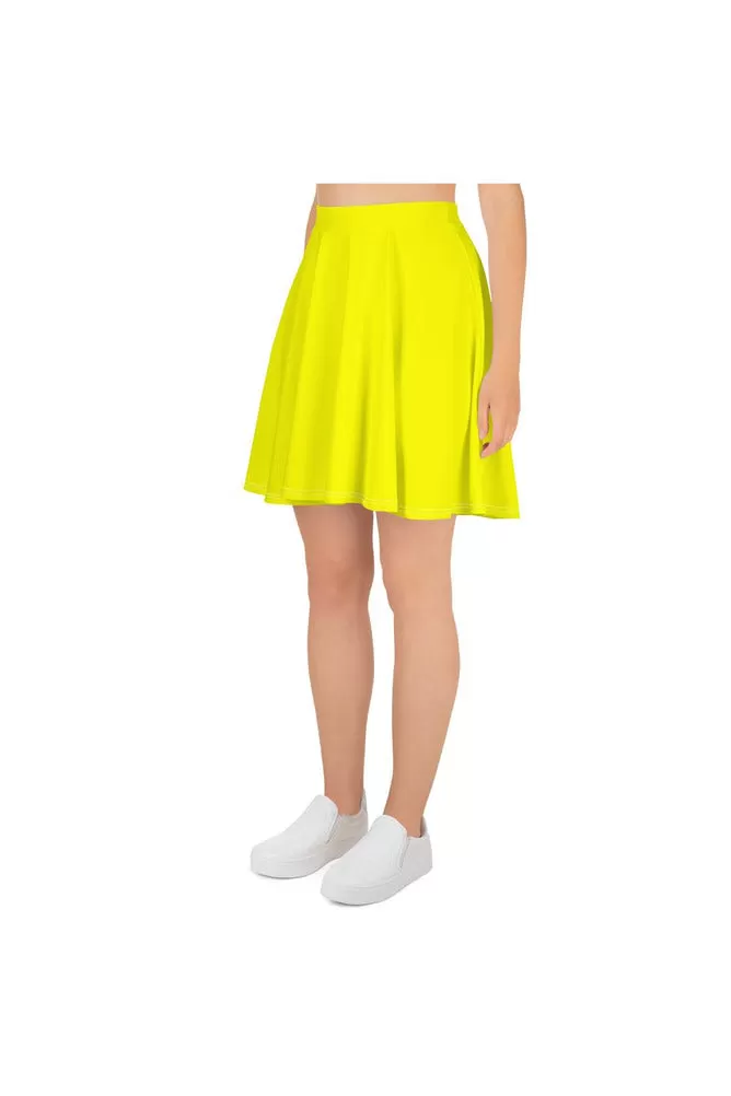 Yellow Skater Skirt