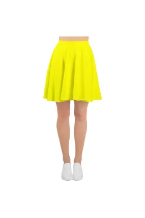 Yellow Skater Skirt